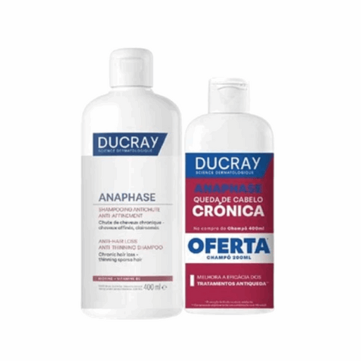 Ducray Pack Anaphase Champô Antiqueda Ancoragem 400ml + OFERTA 200ml