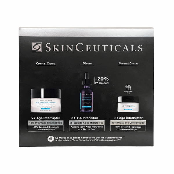 SkinCeuticals Coffret Preenchimento & Volume HA Intensifier + Age Interrupter (Oferta Age Interrupter 15ml)