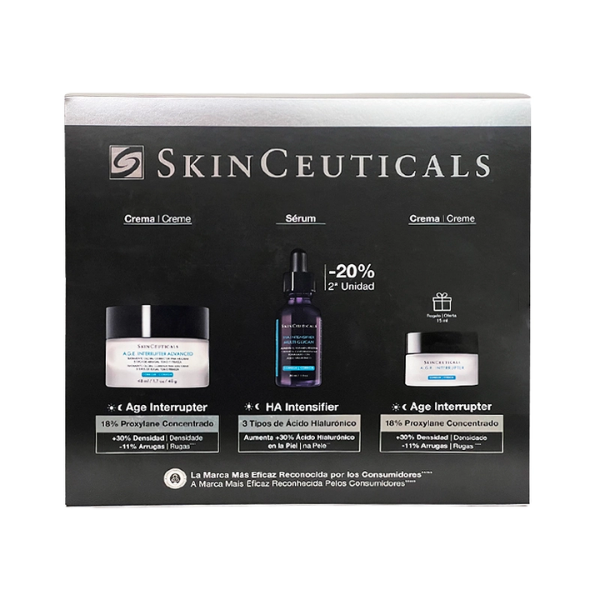 SkinCeuticals Coffret Preenchimento & Volume HA Intensifier + Age Interrupter (Oferta Age Interrupter 15ml)