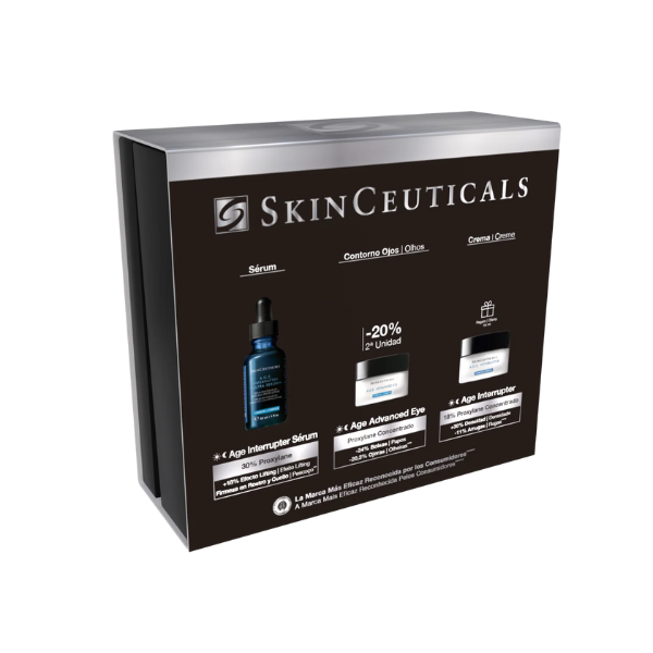 SkinCeuticals Coffret Firmeza & Lifting Age Interrupter + Age Advanced Eye (Oferta Age Interrupter 15ml)
