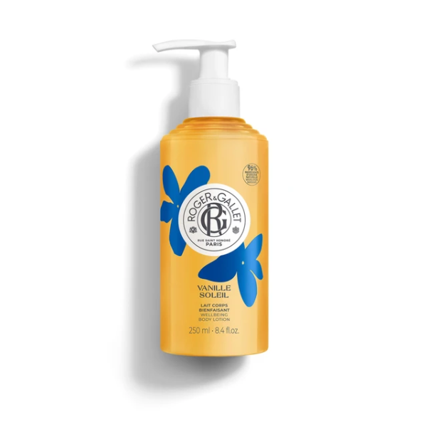 Roger&Gallet Vanille Soleil Leite Corpo Bem-Estar Baunilha 250ml