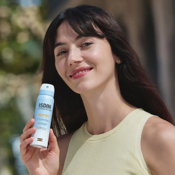 Isdin Fotoprotetor Solar Facial Mist Bruma Facial Invisível FPS50 100ml