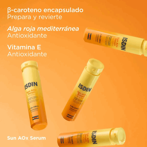 Isdin Sun AOx Serum Facial Antioxidante Pré e Pós-Exposição Solar 30ml