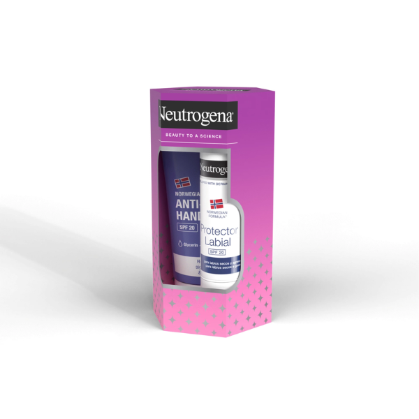 Neutrogena Pack Creme Mãos Anti-Idade 75ml + Protetor Labial SPF20