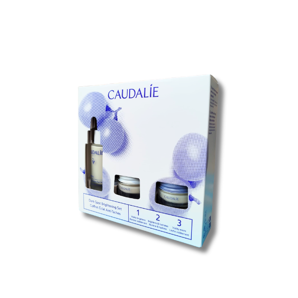 Caudalie Vinoperfect Coffret Trio Anti-Manchas Sérum 30ml + Oferta Creme Dia e Noite 15ml
