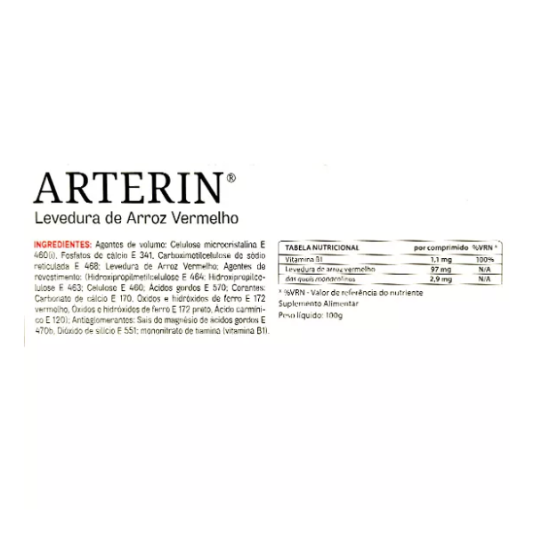 Arterin Cholesterol Tablets 