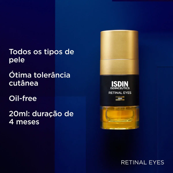 Isdin Isdinceutics Retinal Eyes Sérum Bifásico Contorno Olhos Rugas 20ml