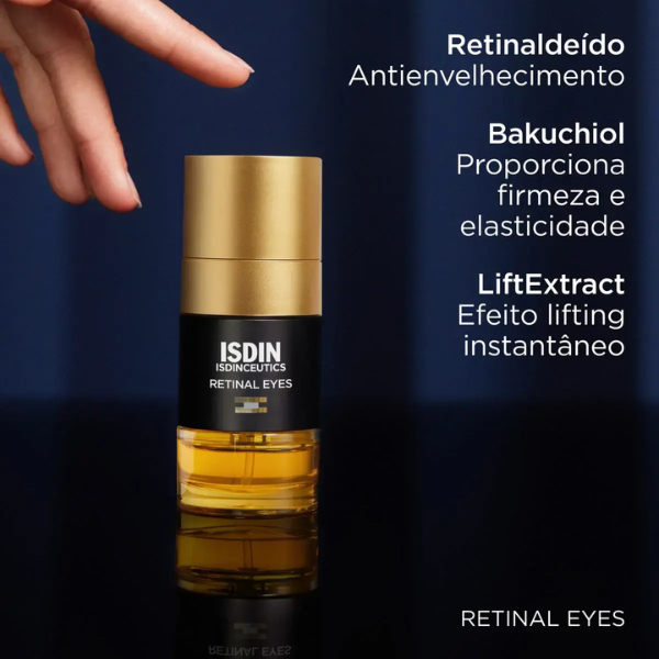 Isdin Isdinceutics Retinal Eyes Sérum Bifásico Contorno Olhos Rugas 20ml