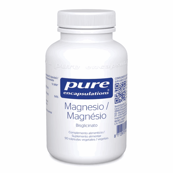 Pure Encapsulations Magnésio Cansaço Fadiga Função Muscular 90cp.