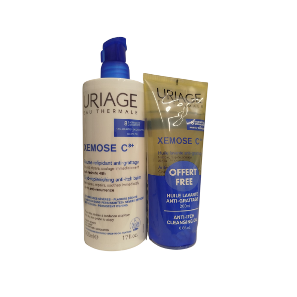 Uriage Xémose C8 Bálsamo Relipidante Antiprurido 500ml + Oferta Óleo Lavante 200ml