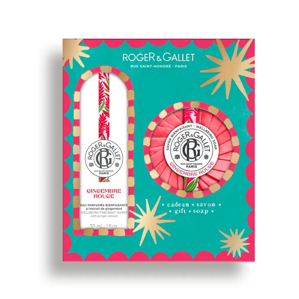 Roger&Gallet Gingembre Rouge Água Perfumada 30ml + Oferta Sabonete 100gr.