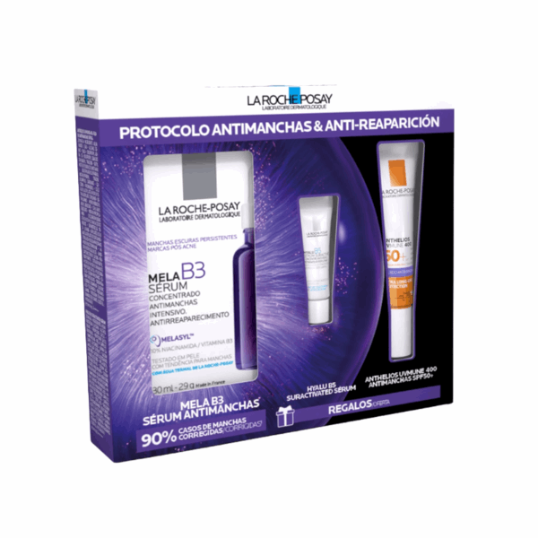 La Roche Posay Coffret Protocolo Antimanchas Intensivo Mela B3 Sérum + OFERTA Minis