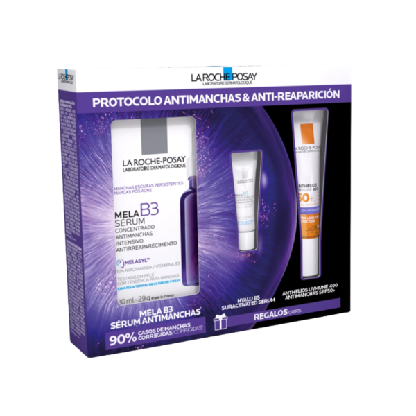 La Roche Posay Coffret Protocolo Antimanchas Intensivo Mela B3 Sérum + OFERTA Minis
