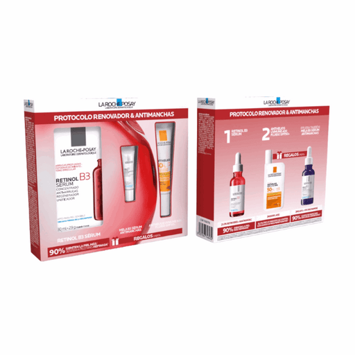 La Roche Posay Coffret Protocolo Renovador Antimanchas Retinol B3 + OFERTA Minis