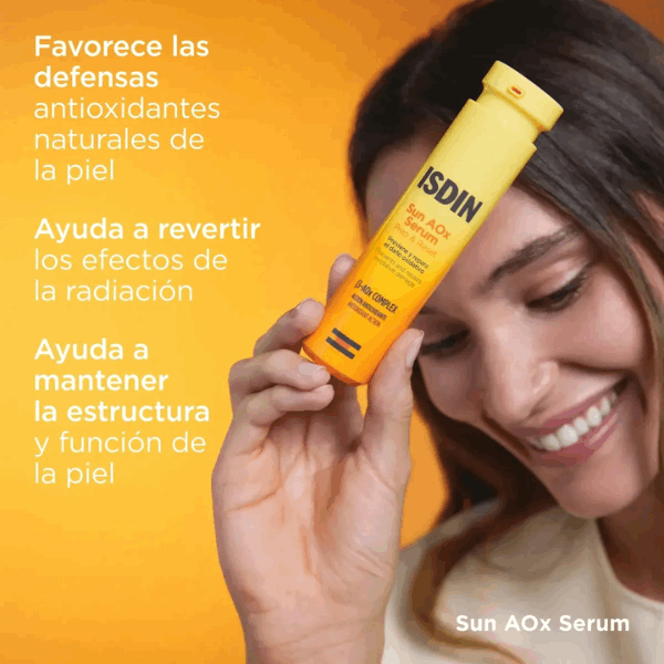 Isdin Sun AOx Serum Facial Antioxidante Pré e Pós-Exposição Solar 30ml