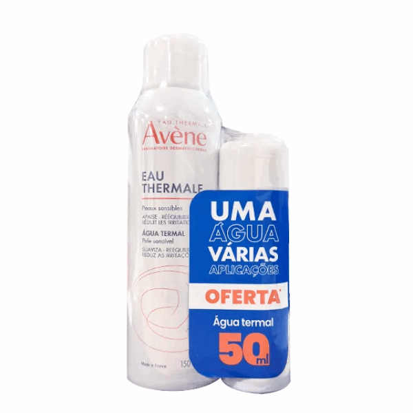 Avène Água Termal Pack 150ml + Oferta Formato Viagem 50ml