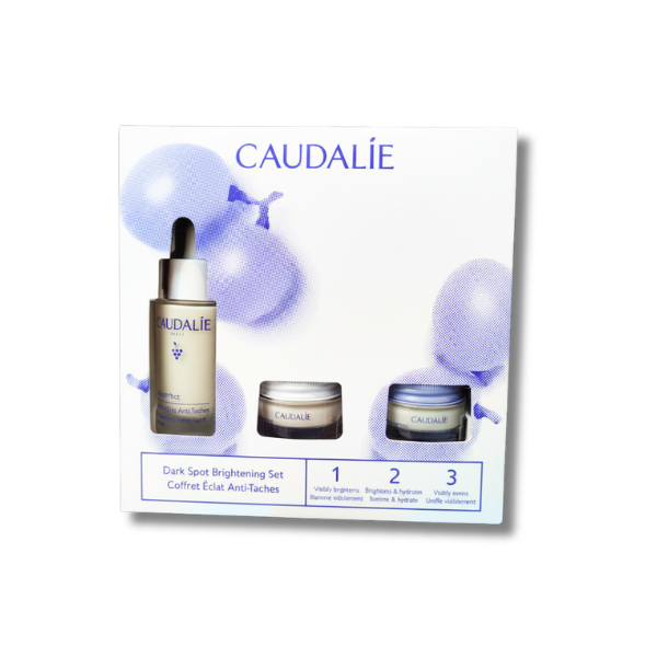 Caudalie Vinoperfect Coffret Trio Anti-Manchas Sérum 30ml + Oferta Creme Dia e Noite 15ml