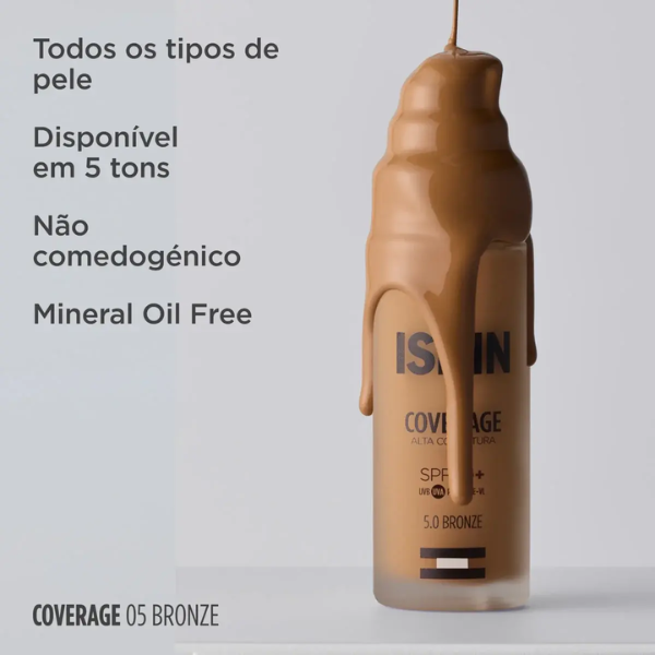 Isdin Coverage Base Maquilhagem c/Proteção Solar FPS50+ 30g
