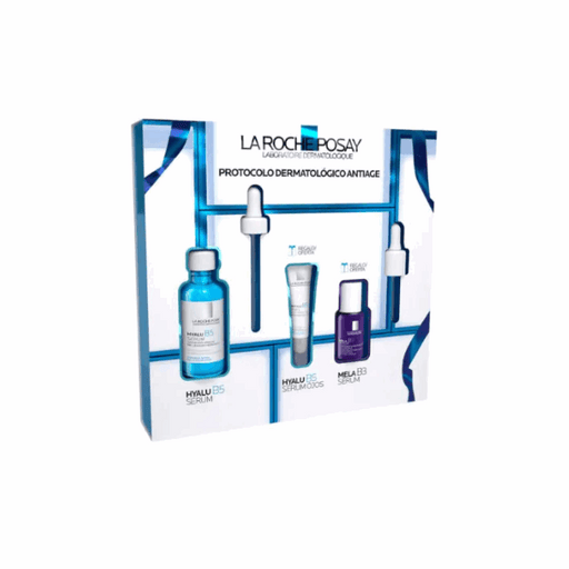 La Roche Posay Coffret Protocolo Anti-Idade Hyalu B5 Sérum+ Oferta Minis Olhos e Mela B3