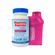 Magnesio Supremo Donna Cansaço Fadiga Bem-Estar Mulher Pó 150gr. + OFERTA Shaker