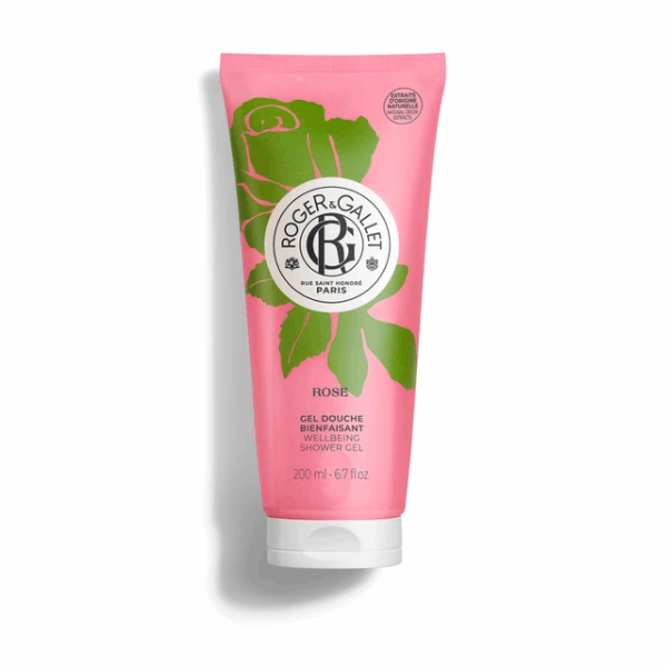 Roger&Gallet Rose Gel Duche Bem-Estar Rosa Damascena 200ml
