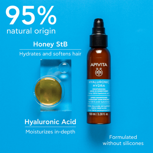 Apivita Hyaluronic Hydra Condicionador Hidratante s/Enxaguamento 200ml