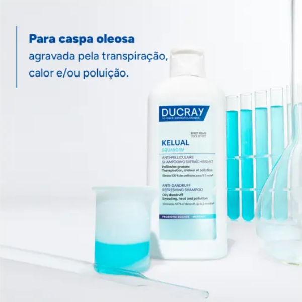 Ducray Kelual Squanorm Refresh Champô Anticaspa Refrescante 400ml