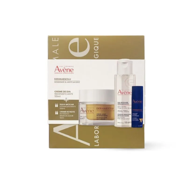 Avène Dermabsolu Kit Densidade & Flacidez Creme Dia 50ml + OFERTA Água Micelar 100ml e Creme Noite 10ml