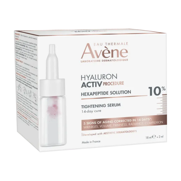 Avène Hyaluron Activ Procedure Sérum Tensor Rugas Hexapeptídeos 10% 18ml
