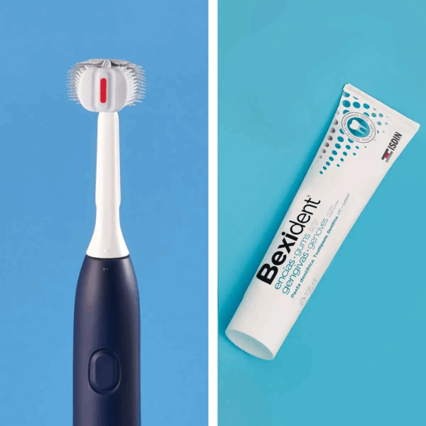 Bexident Balene Escova Dentes Elétrica Duotech Sonic Azul