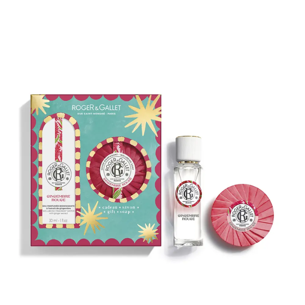 Roger&Gallet Gingembre Rouge Água Perfumada 30ml + Oferta Sabonete 100gr.