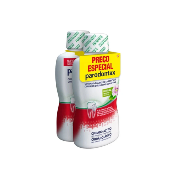Parodontax Pack Elixir Cuidado Gengivas Herbal 2x500ml Preço Especial