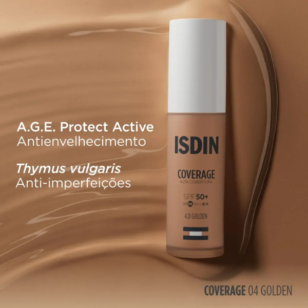 Isdin Coverage Base Maquilhagem c/Proteção Solar FPS50+ 30g