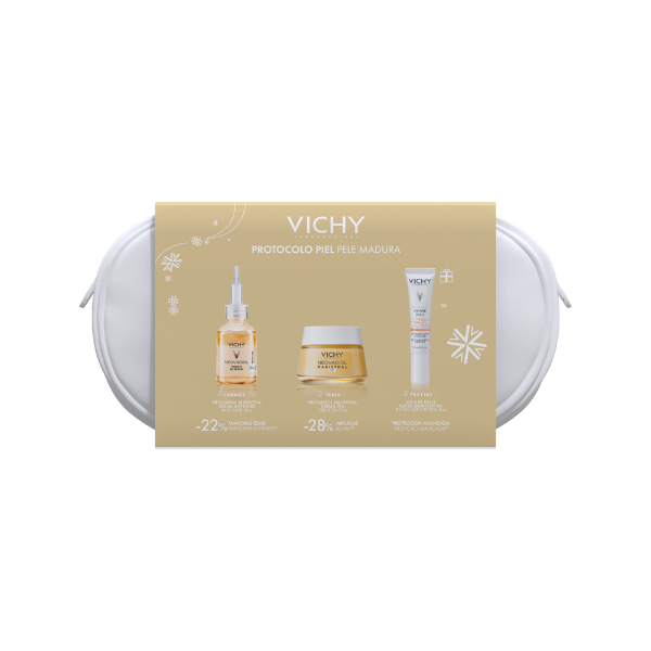 Vichy Coffret Protocolo Pele Madura Neovadiol Magistral Sérum 30ml + Creme Dia 50ml + OFERTA UV-Age Daily 15ml