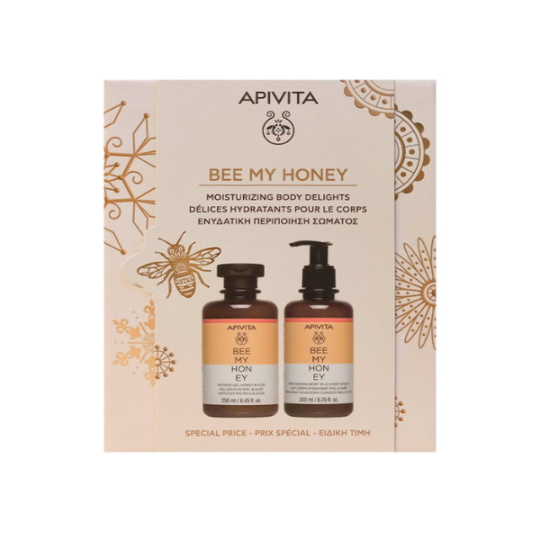 Apivita Bee My Honey Coffret Hidratação Nutrição Corpo