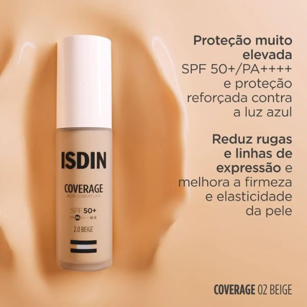 Isdin Coverage Base Maquilhagem c/Proteção Solar FPS50+ 30g