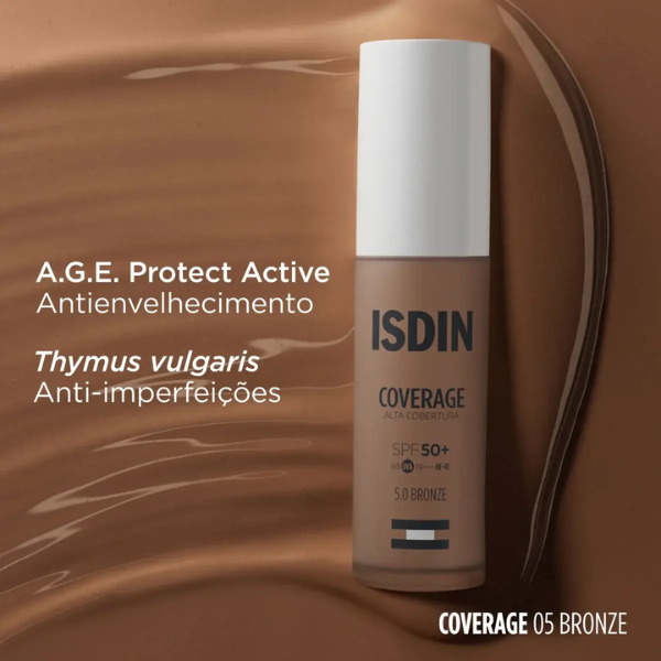 Isdin Coverage Base Maquilhagem c/Proteção Solar FPS50+ 30g