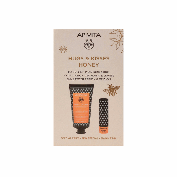 Apivita Hugs & Kisses Honey Hidratação Mãos & Lábios Mel