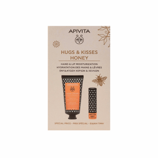 Apivita Hugs & Kisses Honey Hidratação Mãos & Lábios Mel