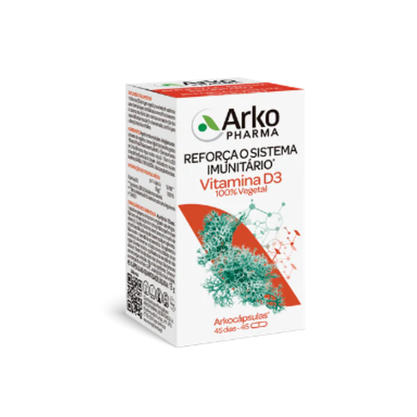 Arkopharma Arkocápsulas Vitamina D3 45 cáps