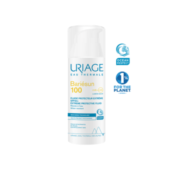 Uriage Bariésun Solar 100 Fluido Proteção Extrema FPS50+ 50ml
