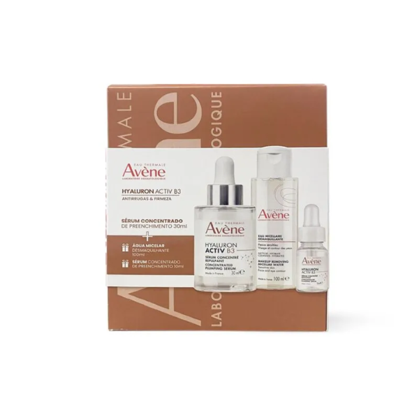 Avène Hyaluron Activ B3 Kit Rugas & Firmeza Sérum 30ml + OFERTA Água Micelar 100ml e Sérum 10ml