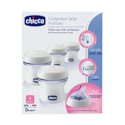 Chicco Recipientes Contentores Leite Materno Multiusos Natural Feeling 4un.