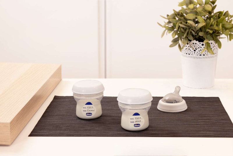Chicco Recipientes Contentores Leite Materno Multiusos Natural Feeling 4un.