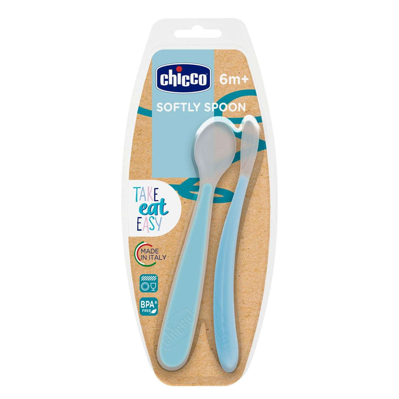Chicco Colher Macia SIlicone 6M+