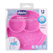Chicco Prato Silicone c/Ventosa e Divisórias 12M+