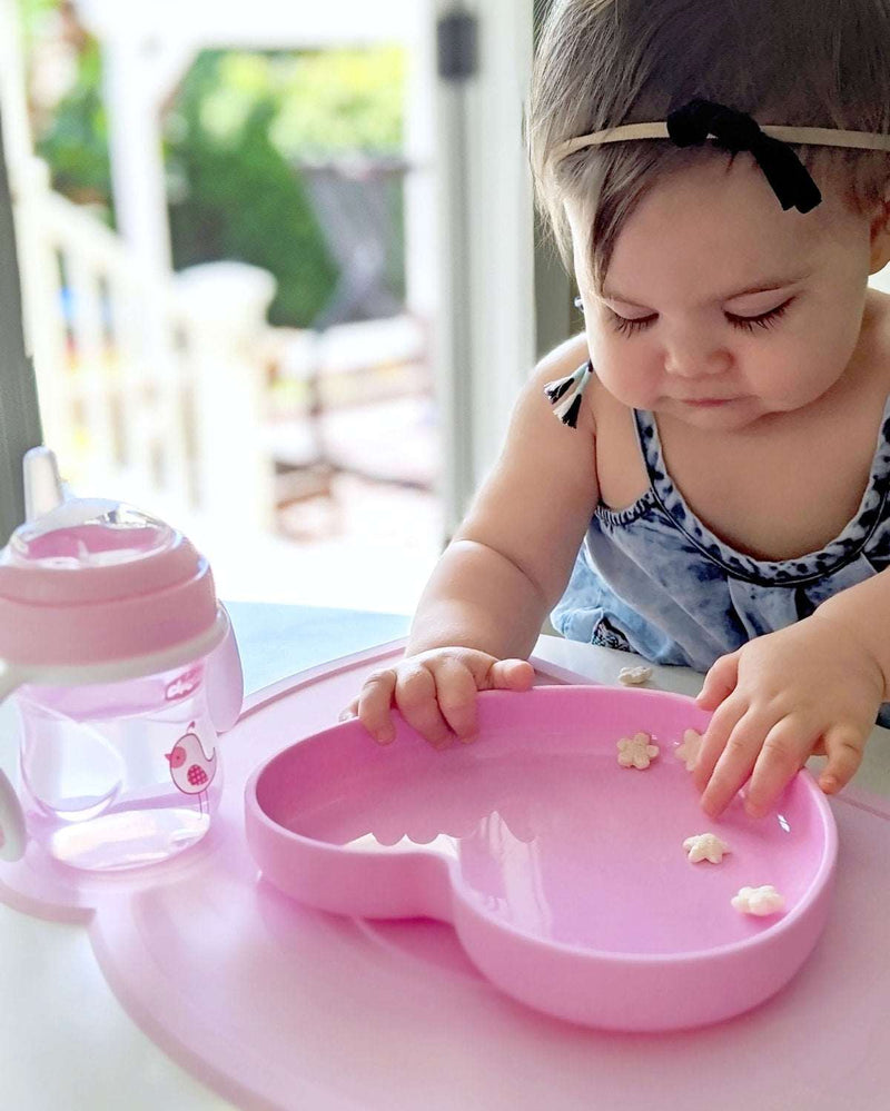 Chicco Prato Silicone Heart c/Ventosa 9M+