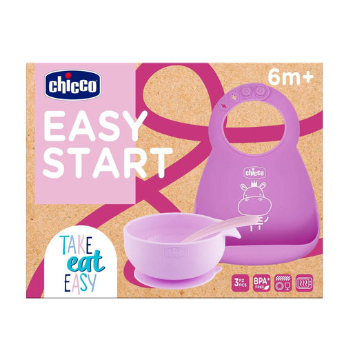 Chicco Easy Start Conjunto Papa Silicone 6M+