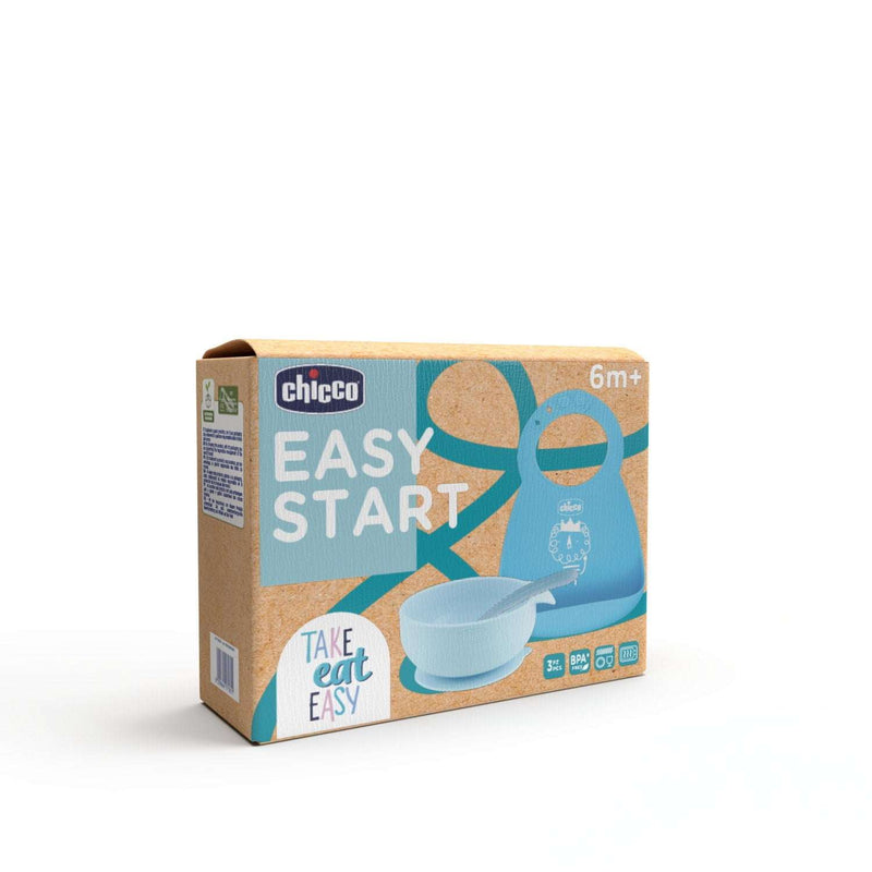 Chicco Easy Start Conjunto Papa Silicone 6M+