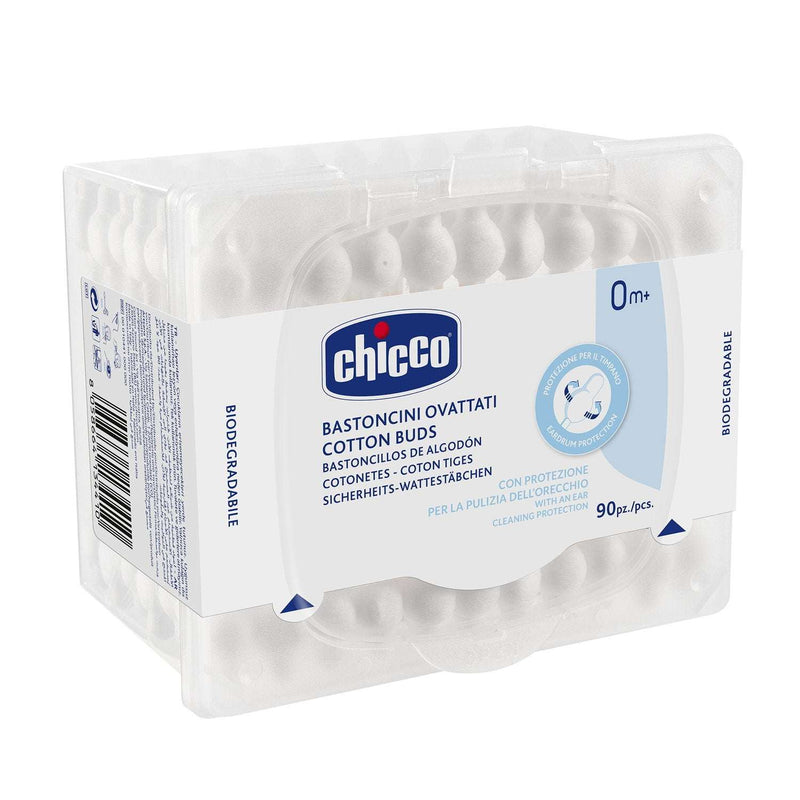 Chicco Caixa Cotonetes Bebé c/Proteção 90un.